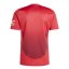 adidas Manchester United Home Shirt 2024 2025 Adults Red