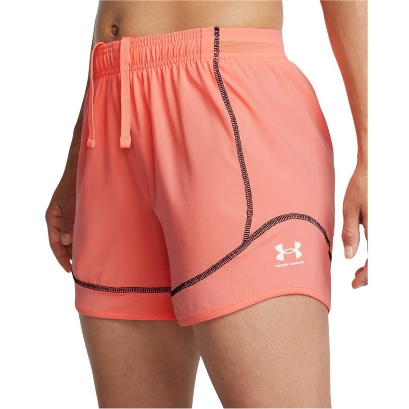 Under Armour Challenger Pro Shorts Womens Flare Orange