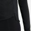 Nike Dri-FIT One Women's Standard Fit Long-Sleeve Top Black / White