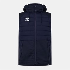 Hummel Unisex Adults Sideline 99 Weather-Resistant Managers Football Jacket Navy