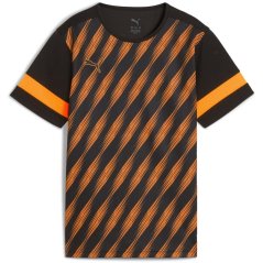 Puma Unisex Kids' Attacantoraphic Short Sleeve Performance T-Shirt Black-HeatFi