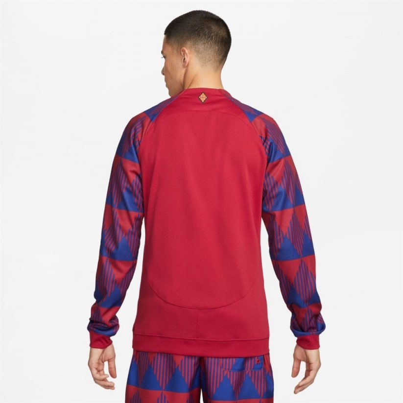 Nike Barcelona Anthem Jacket 2023 2024 Adults Red/Blue