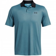 Under Armour Perf 3.0 Printed Polo Blue
