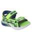 Skechers Mega-Splash 4k Sports Sandals Boys Lime/Blue