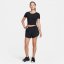 Nike One Fitted Women's Dri-FIT Short-Sleeve Top Black