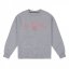 US Polo Assn Logo Sweatshirt Pearl Grey Marl