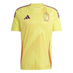 adidas Belgium Away Shirt 2025 Mens Impact Yellow