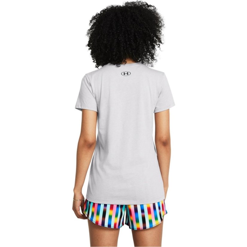 Under Armour Women's Pride Short Sleeve T-Shirt Gray