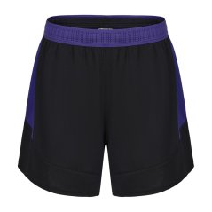 Sondico Football Shorts Womens Black/Purple