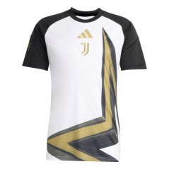 adidas Juventus Pre Match Shirt 2026/27 Mens White/Black