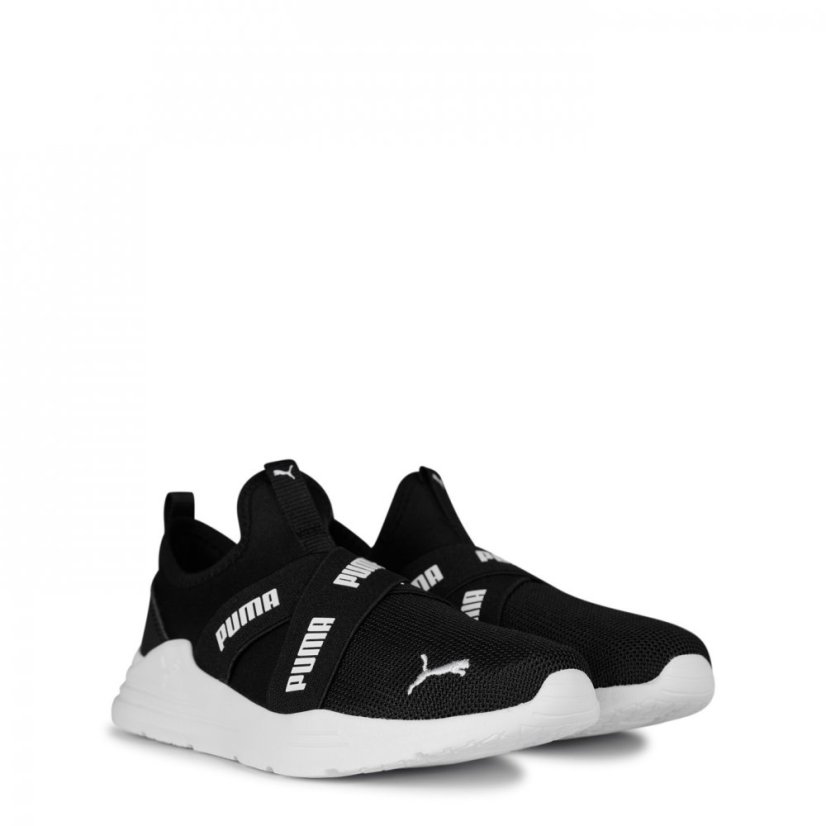 Puma Wired Run Slip On Flash Inf Black/White