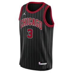 Nike Chicago Bulls Josh Giddey #3 Jersey Black