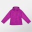 Columbia Kids' Arcadia Hooded Packable Waterproof Jacket Razzle