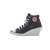 Lee Cooper Canvas Wedge Ladies Navy