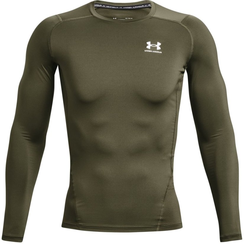 Under Armour HeatGear® Long Sleeve Men's Marine OD Green