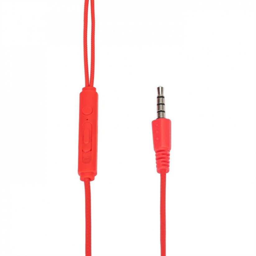No Fear Wired Earphones Red