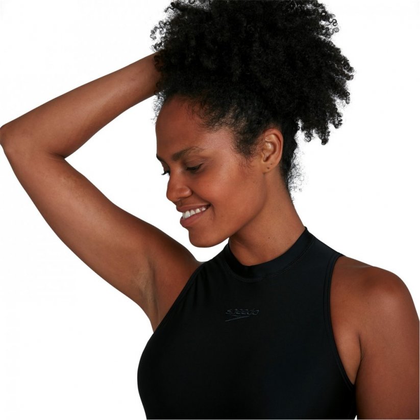 Speedo Women's Essential Hydrasuit Flex Swimsuit Black
