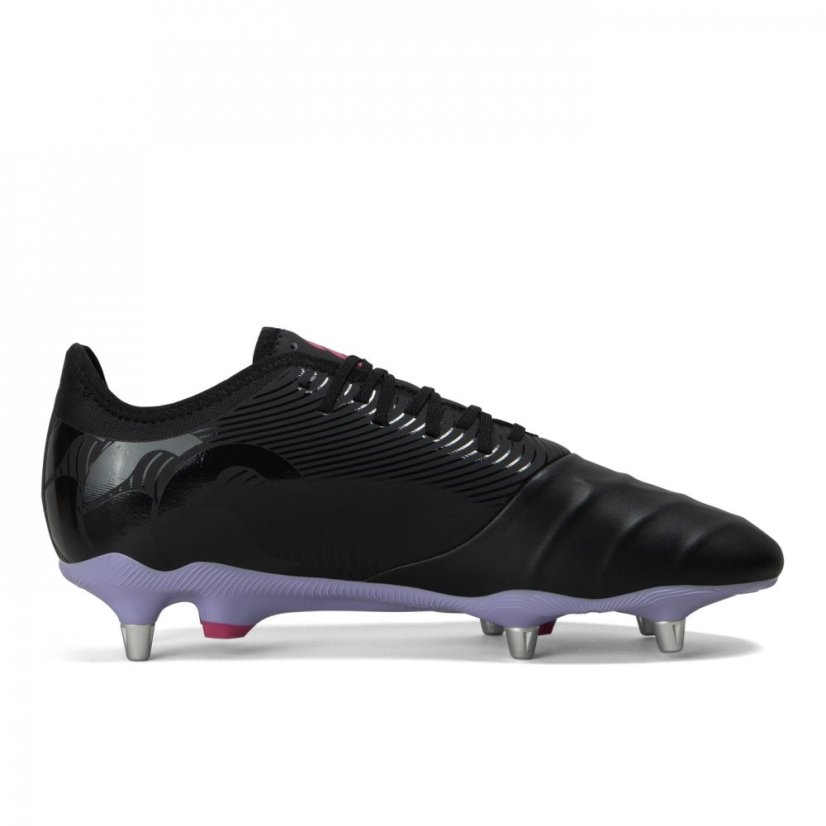 Canterbury Phoenix Pro SG Rugby Boots Adults Black/Verbena