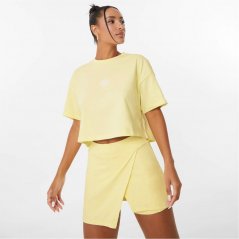 Slazenger X Sofia Richie Stripe T-Shirt Womens Yellow