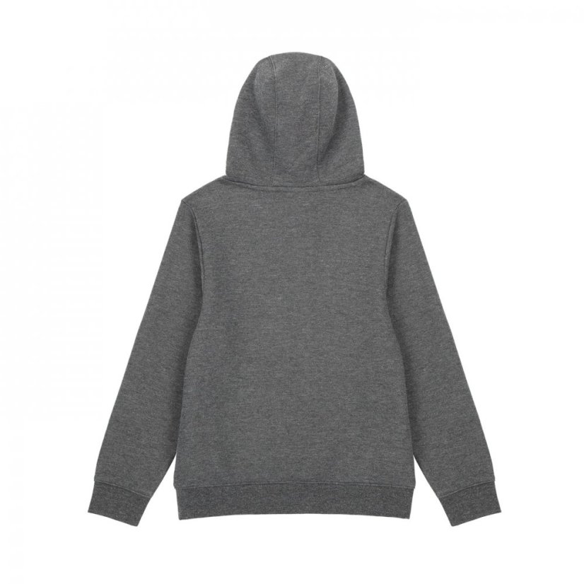 Slazenger Fleece Hoodie Junior Charcoal Marl