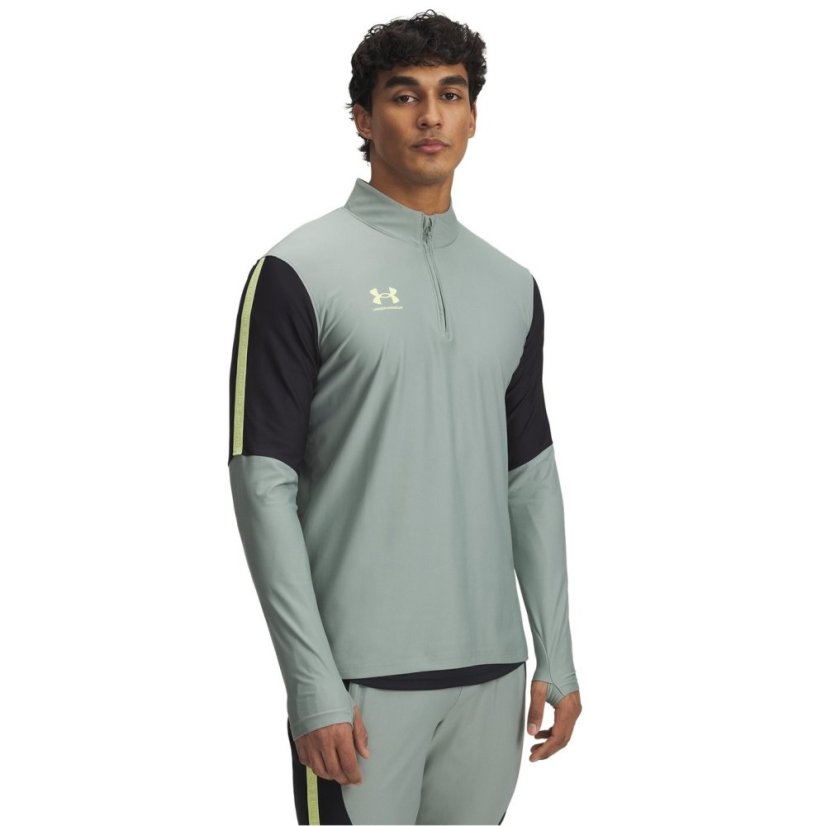 Under Armour Men's Zipped Drill Top Silica Green