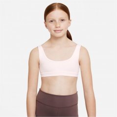 Nike Dri-FIT Alate All U Big Kids' (Girls') Sports Bra Light Soft Pink