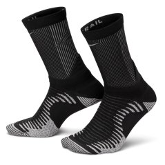 Nike Dri-FIT Trail Running Crew Socks Black/Silver