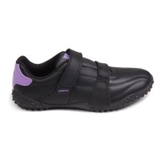 Lonsdale Fulham Ladies Trainers Black/Lavender