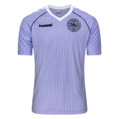 Hummel Denmark Goalkeeper Shirt 1986 Juniors Purple