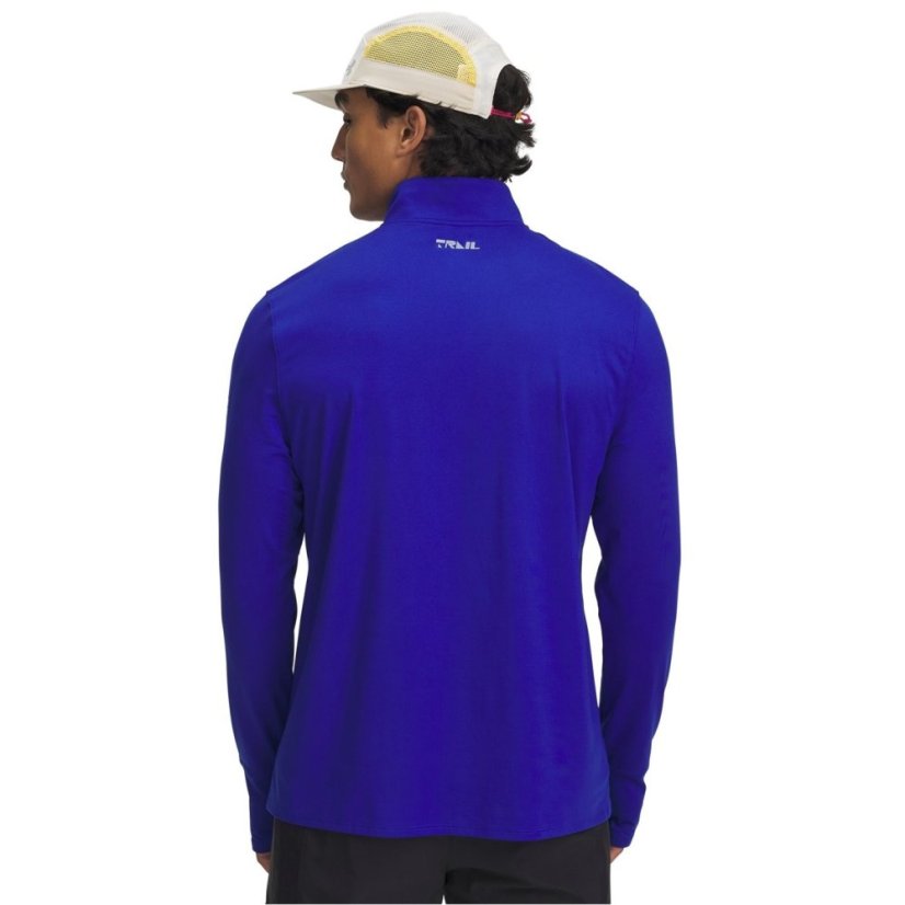 Under Armour Men's Long-Sleeve Performance Running Top Blue