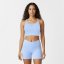 USA Pro UP Seamless Adjustable Sports Bra Brunera Blue