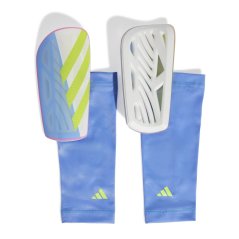 adidas Tiro League Shin Guards Unisex Adults Blue/Pink/Lemon