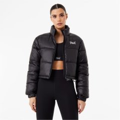 Everlast Short Puffer Jacket Black Shine