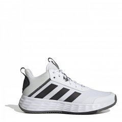 adidas Ownthegame Shoes Unisex Basketball Trainers Mens Cloud White / C