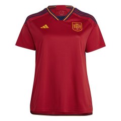 adidas Spain Home Shirt 2022 Womens Red