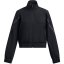 Under Armour Kids' Unstoppable Cropped Moisture-Wicking Performance Training Jacket Black