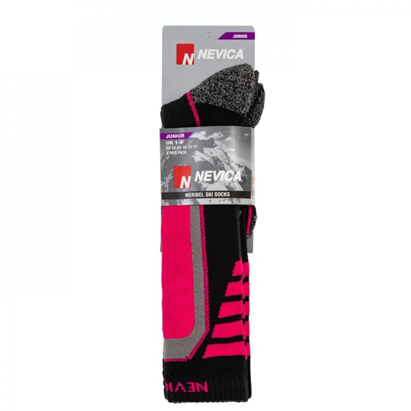 Nevica Meribel 2Pk Socks Mens Pink