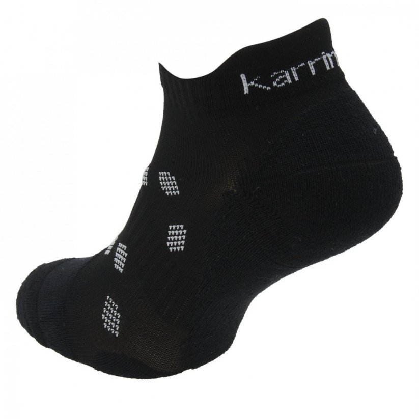 Karrimor 2 Pack Running Socks Ladies Black