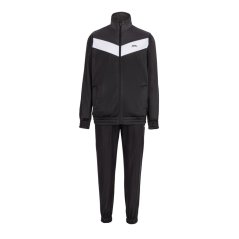 Slazenger Polyester Tracksuit Mens Black/Char/Wht