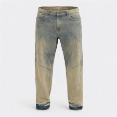 Firetrap Men's DisRip Straight Leg Jeans Vintage Wash