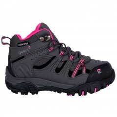 Gelert Horizon Mid WP Infants Walking Boots Charcoal/Pink