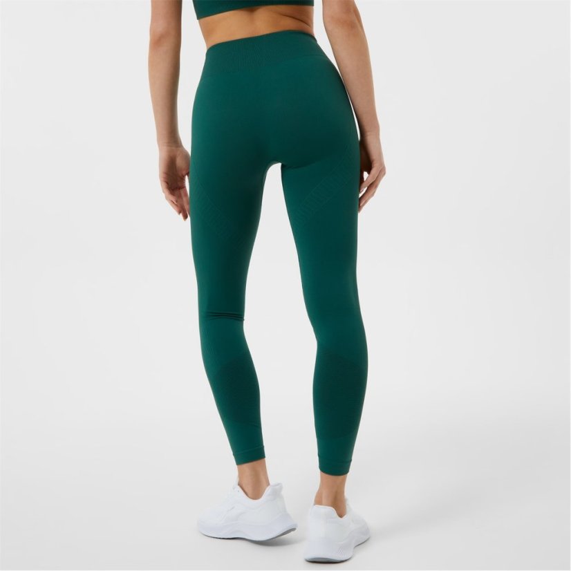 USA Pro Core High Rise Seamless Tights Womens Forest Green