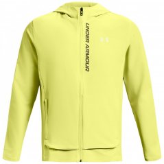 Under Armour Armour Outrun The Storm Jacket Running Mens Yellow