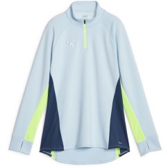 Puma Individualblaze Training quarter Zip Top Fleece Womens Silver Sky