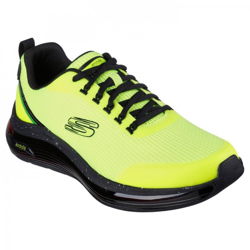 Skechers Arch Fit Element Air - Caelum Neon Lime/Red