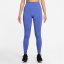 Nike Women's Performance Gym Legging Sapphire