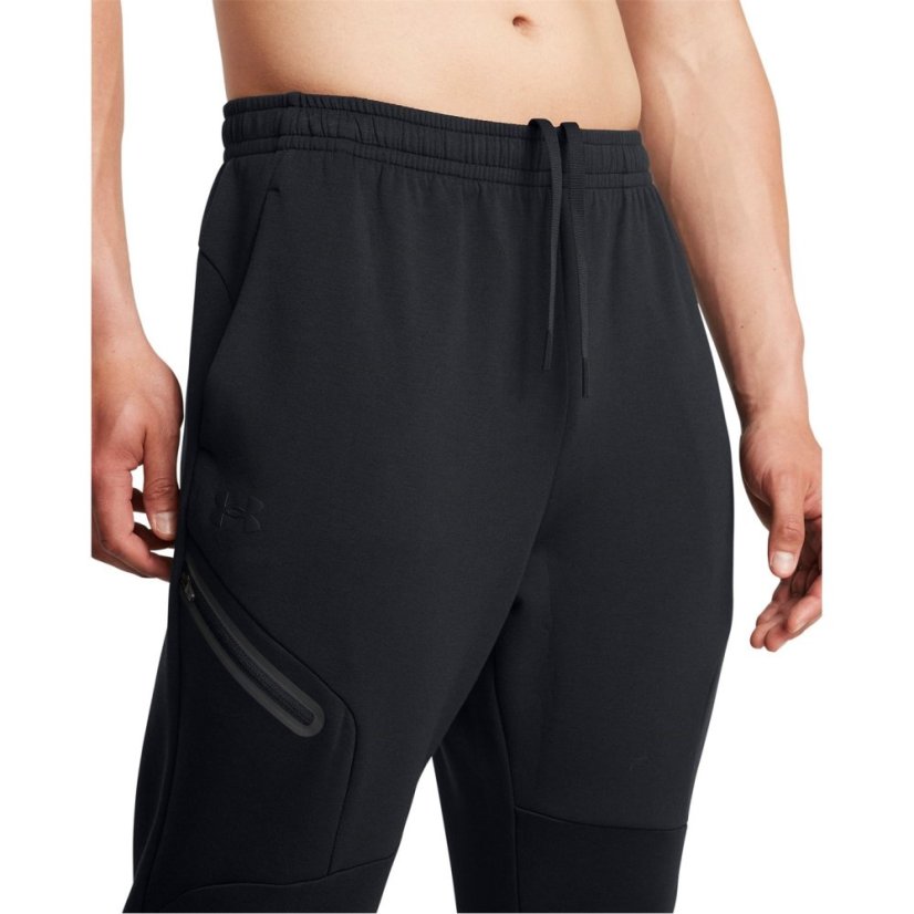 Under Armour Men's Unstoppable Closed Hem Fleece Joggers Black