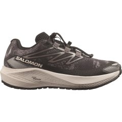 Salomon Aero Flow Gravel Trail Running Shoes Womens Dark Grey/Black