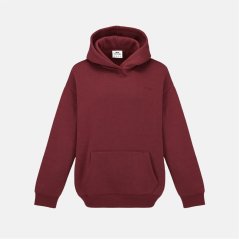 Slazenger Fleece dámska mikina Burgundy