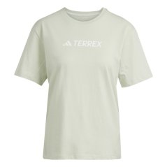 adidas Terrex Classic Logo dámske tričko Linen Green